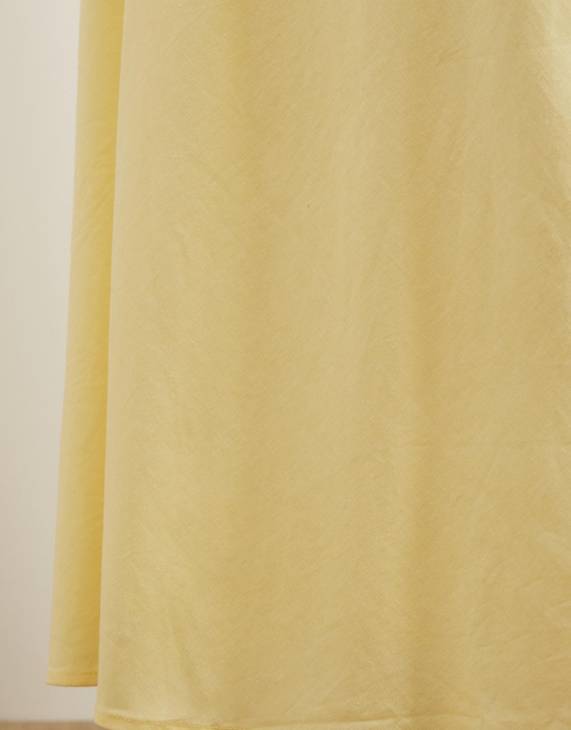 Atmos&Here - Celina Linen Blend Midi Skirt