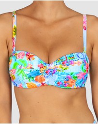 Baku Swimwear - Sardinia D-DD Cup Twist Bandeau Bikini Bra Top