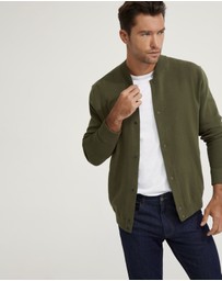Oxford - Miles Knitted Bomber Jacket