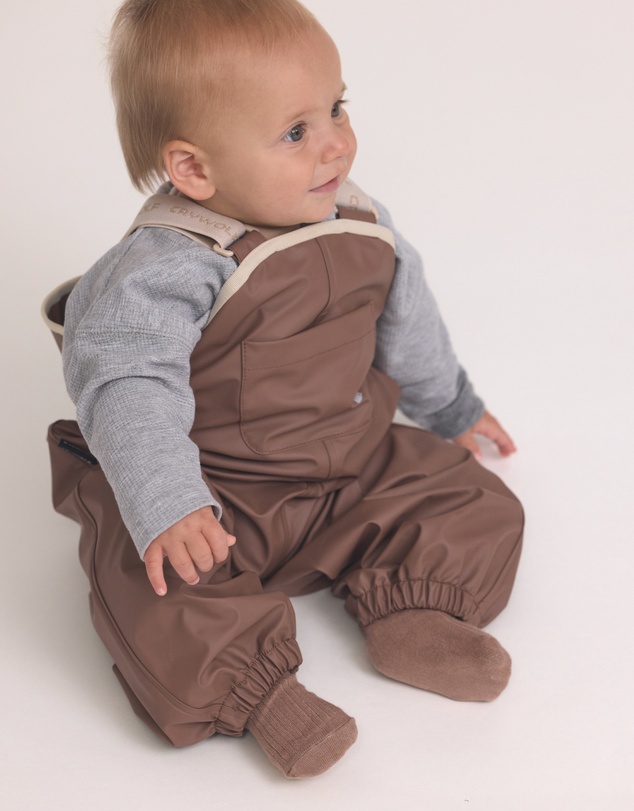 Crywolf - BABY WANDER OVERALL Pinecone