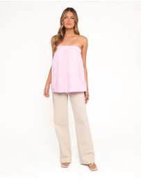 Petal & Pup - Cadhla Strapless Top - Pink