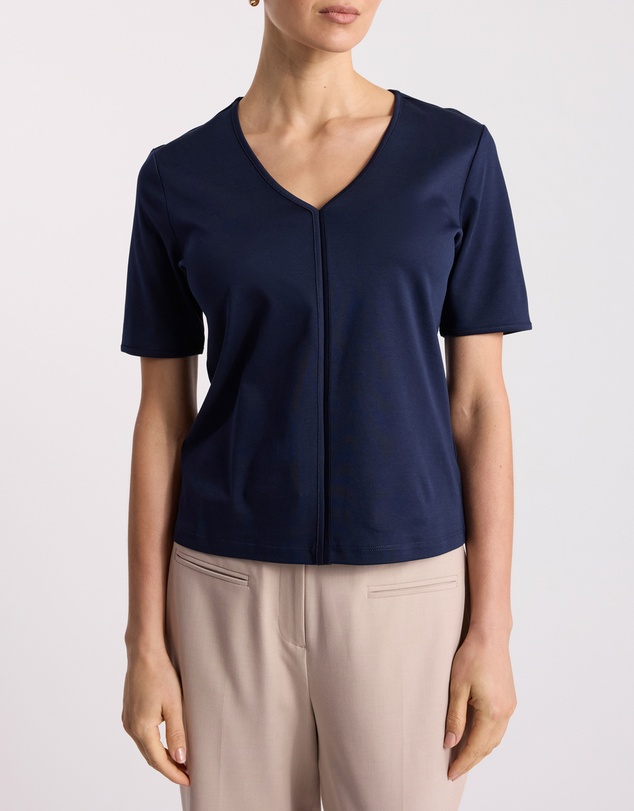 David Lawrence - Jolyn Mercerised Cotton Tee