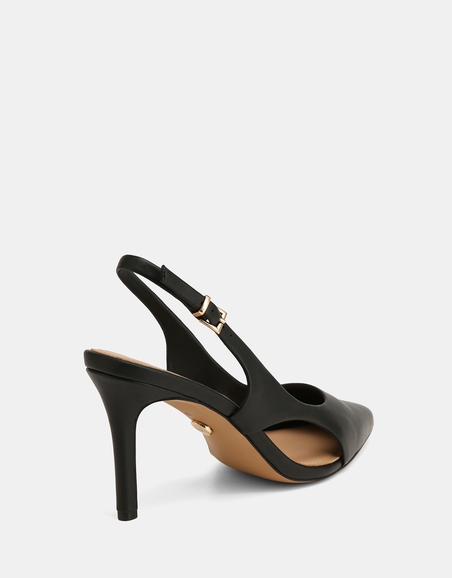 Wittner - Rachel Leather High Slingbacks