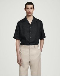 COS - Linen Short-Sleeved Shirt