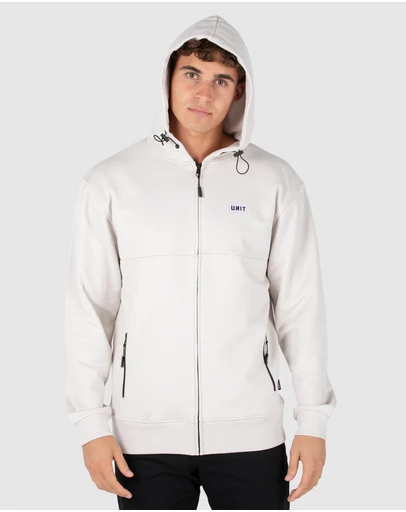 UNIT - UNIT Trainer Mens Zip Thru Hoodie