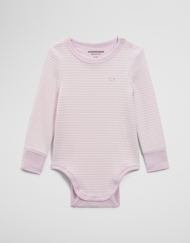 Country Road - Long Sleeve Rib Bodysuit