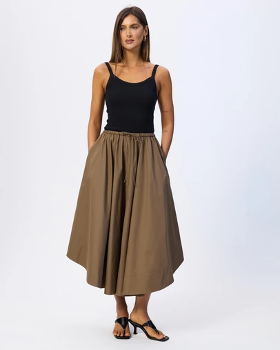 ARKET - Wide Cotton Skirt