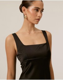 Tussah - Lulu Satin Midi Dress
