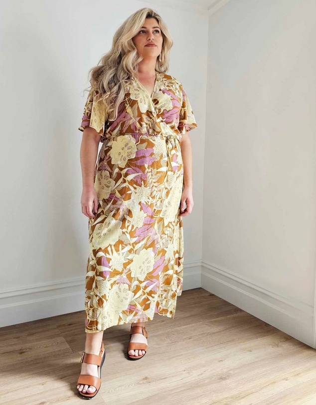 Hope & Harvest - Hadley Maxi Wrap Dress