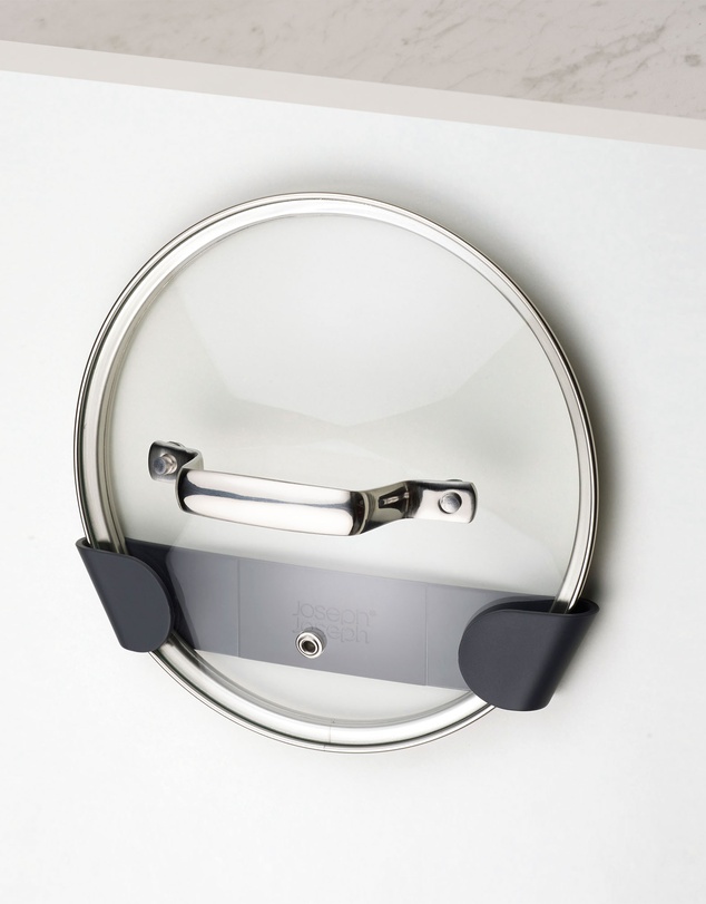 Joseph Joseph - CupboardStore™ Set of 4 In-cupboard Pan Lid Holders (Grey)