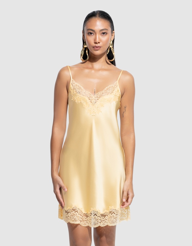 GINIA - Silk Lace Chemise