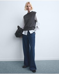 M.N.G - Low-Rise Wide-Leg Jeans