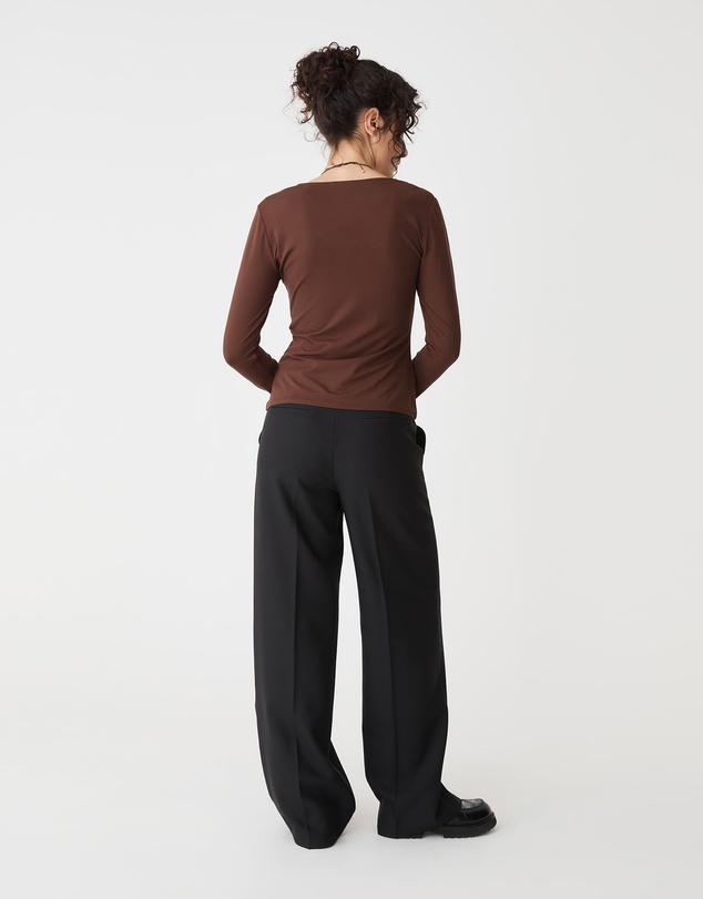 Forcast - Isla V-Neck Bamboo Top