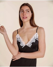 Gingerlilly - Magnolia Silky Satin Long Gown
