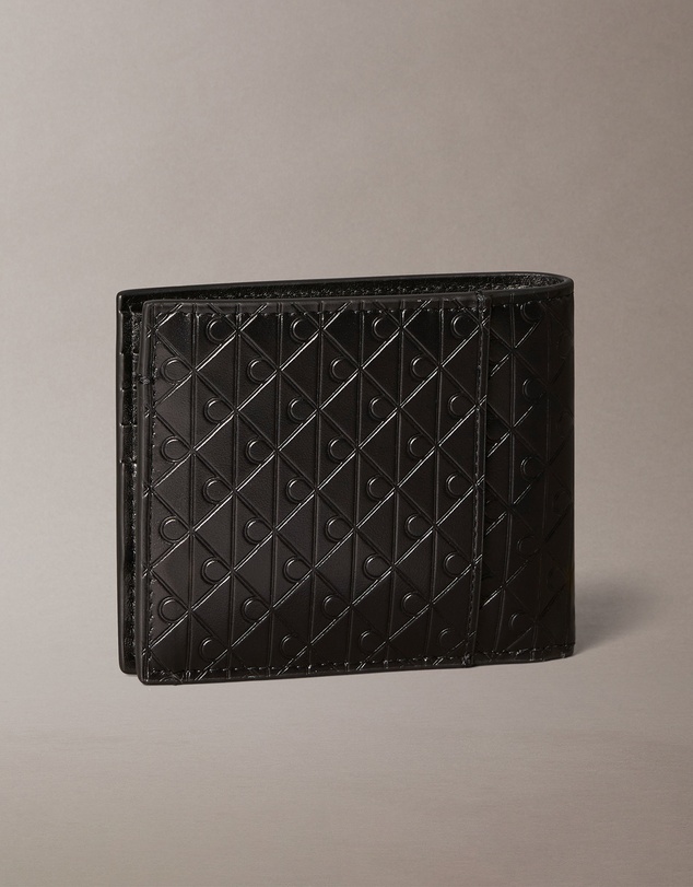 Calvin Klein - Embossed Emblem Billfold With Coin Pouch