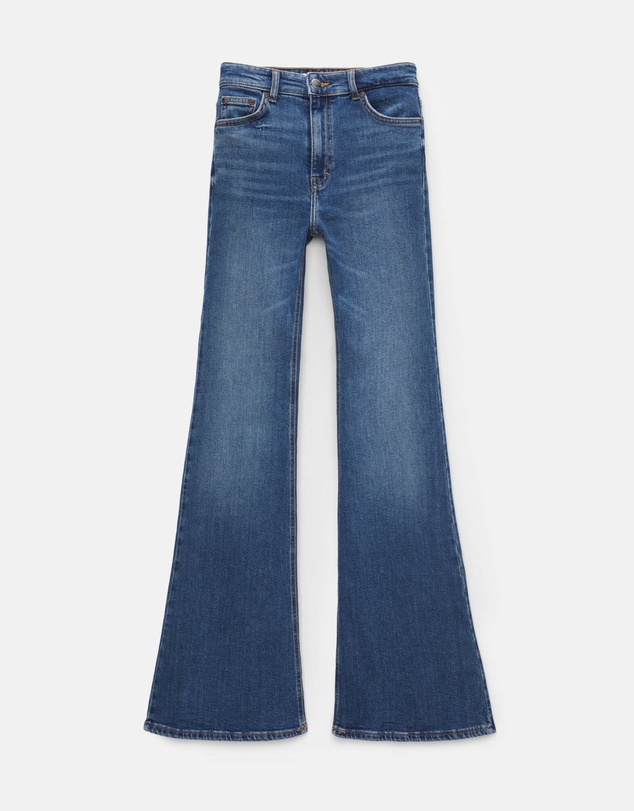 Pull&Bear - Flared High-rise Skinny Jeans