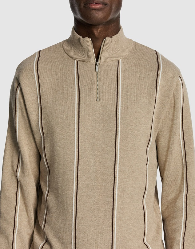 yd. - Jaxon 1/4 Zip Knit Jumper