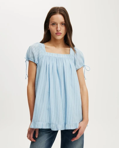 Cotton On - Eliza Babydoll Tunic Top