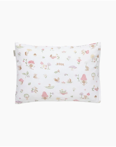 Living Textiles - Organic Toddler Pillowcase - Whimsical Wonderland