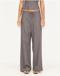 Dazie - Solace Pinstripe Trousers