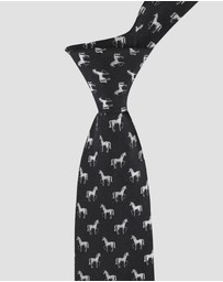 Abelard - Formal Horses Jacquard Tie