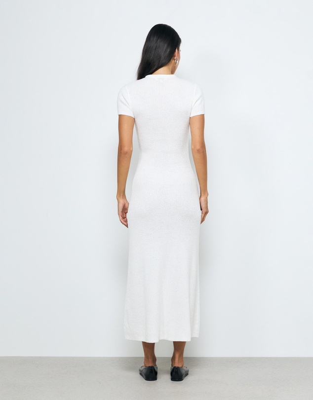 AERE - Vea Textured Knit Maxi Dress