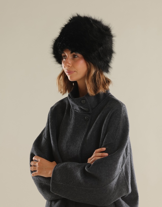 Morgan & Taylor - Elaina Faux Fur Cossack Ski Hat