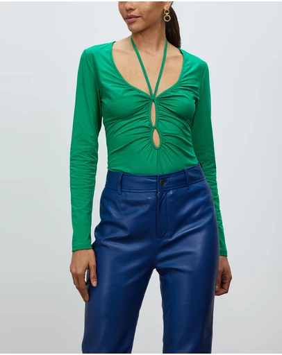 Sofia Irina - Key Hole Cut Out Bodysuit