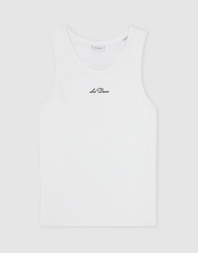 Les Deux - Arthur Logo Rib Tank Top