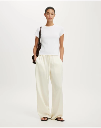 Cotton On - Dove Satin Pant