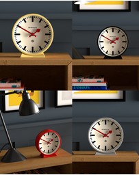 Newgate - Newgate Railway Mantel Clock Cheeky Yellow