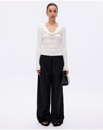 Minima Esenciales - Talia Tailored Wool Pants