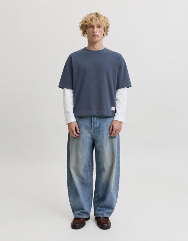 Jack & Jones - Jcoecho Double Layered Crew Neck Sweat