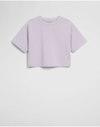 Country Road - Australian Cotton Short Sleeve Crop Boxy T-shirt