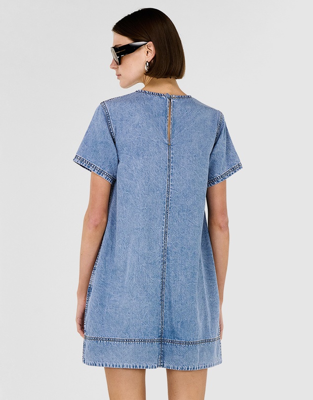 Staple the Label - Rae Chambray Mini Dress