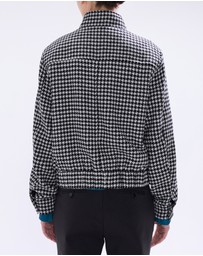 Marcs - Quinn Houndstooth Bomber Jacket