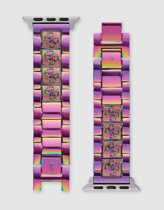 GUESS - Guess Apple Band - Anna Iridescent Gold Logo 38-40mm
