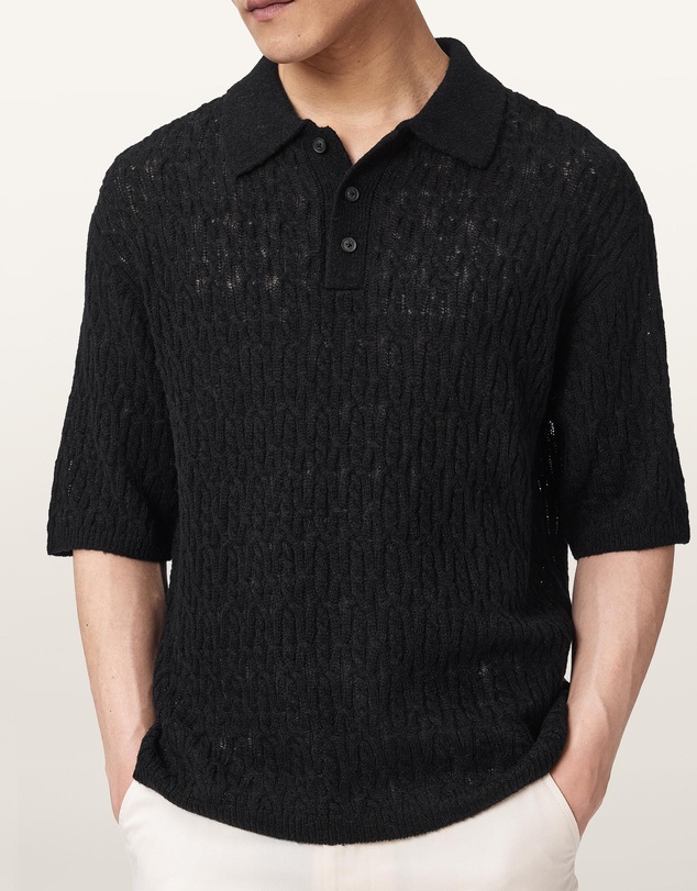 AllSaints - Cyclone SS Polo