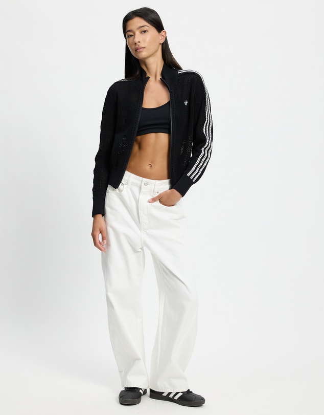 adidas Originals - Knitted Crochet Firebird Track Top