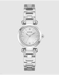 GUESS - GUESS Ladies Silver Tone Analogue Watch