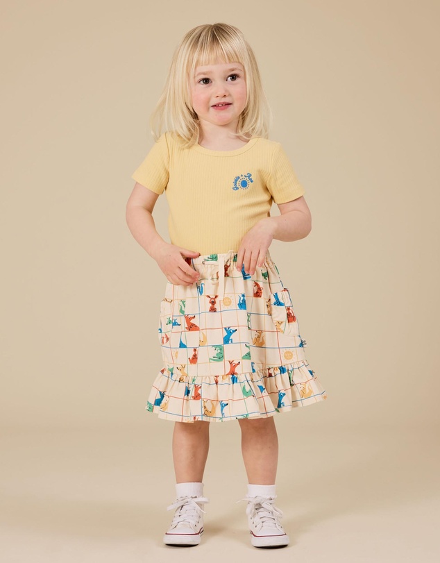 Goldie + Ace - Hopscotch Maya Pocket Skirt - Babies-Kids