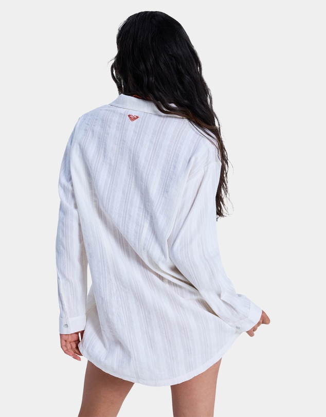 Roxy - Womens Sunset Back Cover Up Shirt