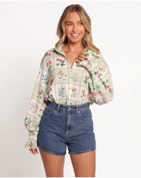 Petal & Pup - Tomi Long Sleeve Shirt - Flower Market