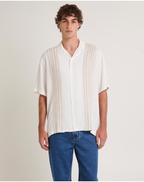 Arvust - Capri Embroidered Short Sleeve Resort Shirt