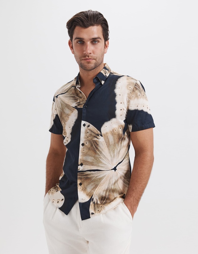SABA - Caruso Short Sleeve Print Shirt