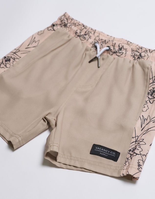 Vacancy Co - Side Panel Swim Short - Youth