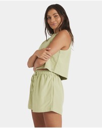 Roxy - Womens Dreamer Elastic Waist Shorts