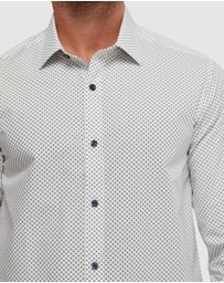 Oxford - Beckton Printed Shirt