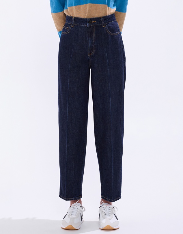 Marcs - Mickey Waxed Barrel Leg Jeans