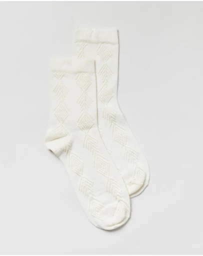 & Other Stories - Goldie Jacquard Socks